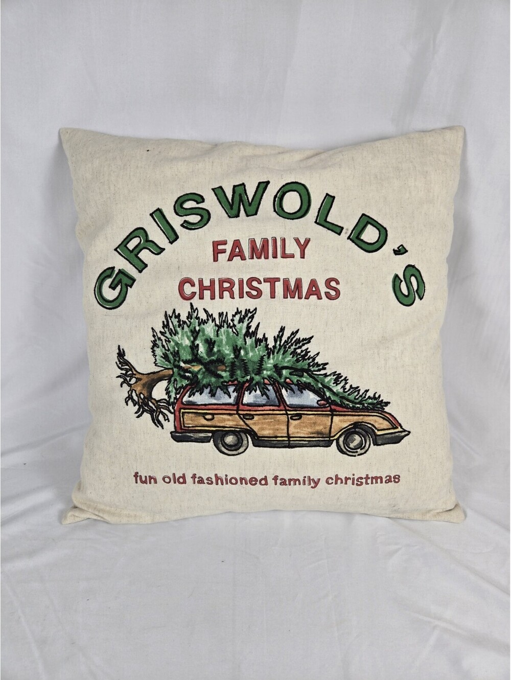 Pottery Barn National Lampoons Christmas Pillow 20x20 In